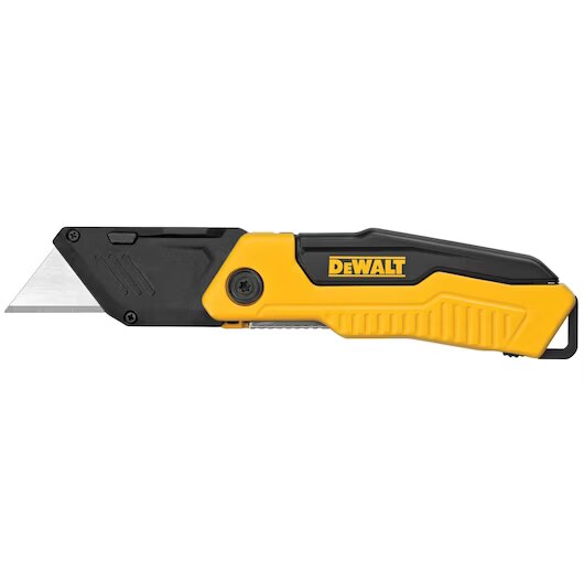 Folding Fixed Blade Knife Open